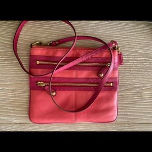 Coach EUC Pink Bonnie Cashin Tribute Crossbody